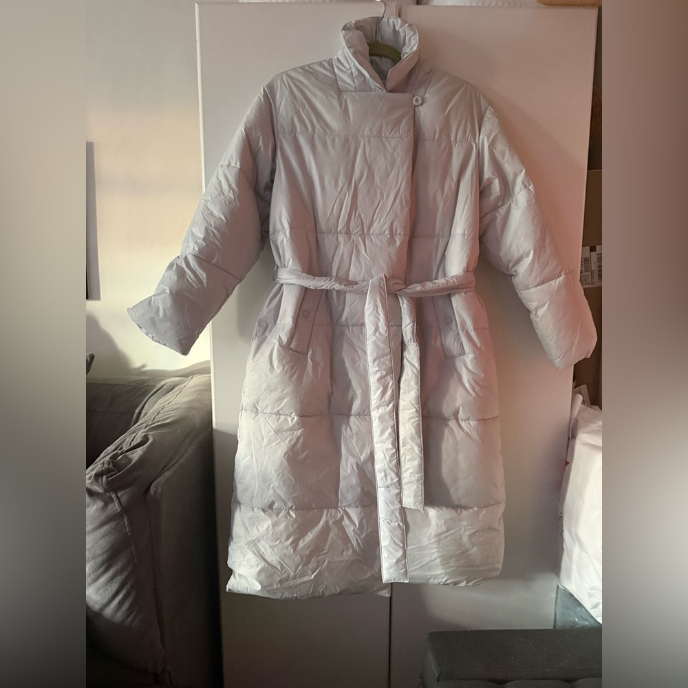 J. Crew Light pastel blue. Brand new , Petite Small.